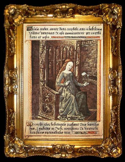 framed  unknow artist Book of Prayers, ta009-2